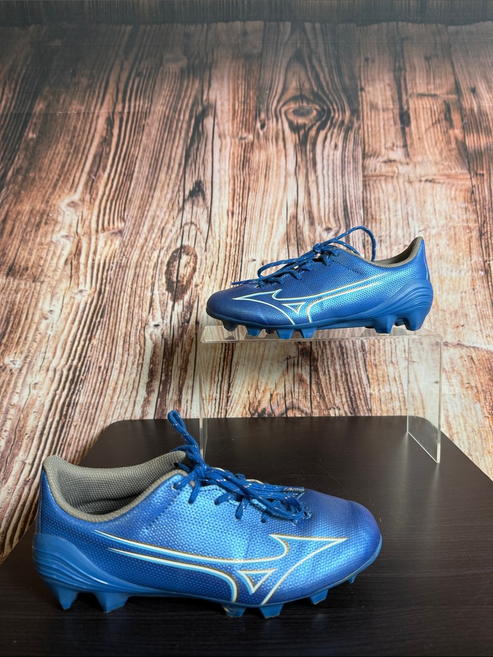 Mizuno Alpha Baseball Cleats Little Boys Sz 3